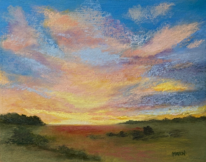 Just Over the Horizon by artist Deb Mason